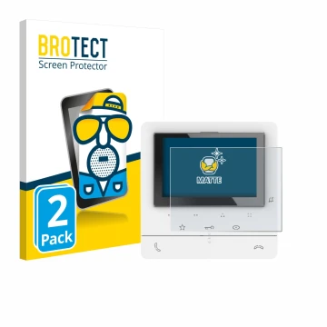 Parte frontale di una confezione del prodotto con il logo del marchio BROTECT. Accanto è raffigurato il dispositivo Biticino 3