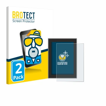 Parte frontale di una confezione del prodotto con il logo del marchio BROTECT. Accanto è raffigurato il dispositivo Volvo XC60