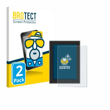 Parte frontale di una confezione del prodotto con il logo del marchio BROTECT. Accanto è raffigurato il dispositivo Volvo XC90