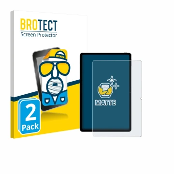 Parte frontale di una confezione del prodotto con il logo del marchio BROTECT. Accanto è raffigurato il dispositivo Xiaomi Red