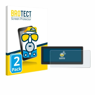Parte frontale di una confezione del prodotto con il logo del marchio BROTECT. Accanto è raffigurato il dispositivo RSNAV Seri