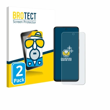 Parte frontale di una confezione del prodotto con il logo del marchio BROTECT. Accanto è raffigurato il dispositivo TCL 60 5G 