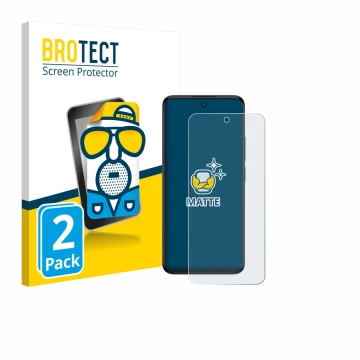 Parte frontale di una confezione del prodotto con il logo del marchio BROTECT. Accanto è raffigurato il dispositivo TCL SE Nxt