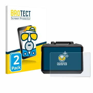 Parte frontale di una confezione del prodotto con il logo del marchio BROTECT. Accanto è raffigurato il dispositivo DJI RC Pro