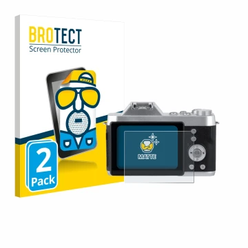 Parte frontale di una confezione del prodotto con il logo del marchio BROTECT. Accanto è raffigurato il dispositivo Rollei Pow