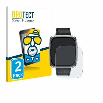 Parte frontale di una confezione del prodotto con il logo del marchio BROTECT. Accanto è raffigurato il dispositivo Amazfit Ac