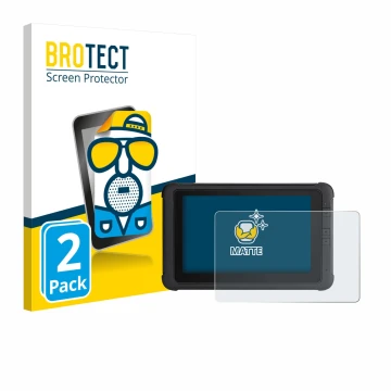 Parte frontale di una confezione del prodotto con il logo del marchio BROTECT. Accanto è raffigurato il dispositivo Webfleet P