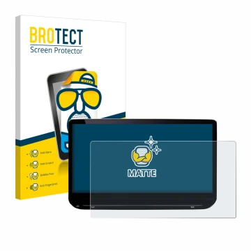 Parte frontale di una confezione del prodotto con il logo del marchio BROTECT. Accanto è raffigurato il dispositivo Skoda Octa