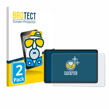 Parte frontale di una confezione del prodotto con il logo del marchio BROTECT. Accanto è raffigurato il dispositivo Doogee V P