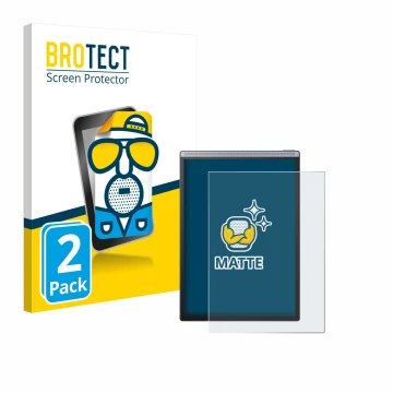 Parte frontale di una confezione del prodotto con il logo del marchio BROTECT. Accanto è raffigurato il dispositivo iflytek Ai