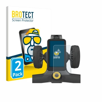 Parte frontale di una confezione del prodotto con il logo del marchio BROTECT. Accanto è raffigurato il dispositivo PowaKaddy 