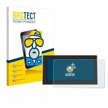 Parte frontale di una confezione del prodotto con il logo del marchio BROTECT. Accanto è raffigurato il dispositivo Volkswagen