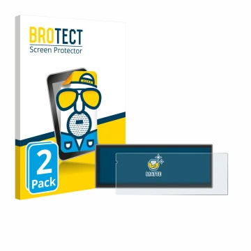 Parte frontale di una confezione del prodotto con il logo del marchio BROTECT. Accanto è raffigurato il dispositivo Carpuride 