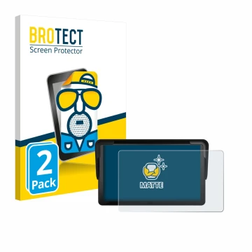 Parte frontale di una confezione del prodotto con il logo del marchio BROTECT. Accanto è raffigurato il dispositivo Carpuride 