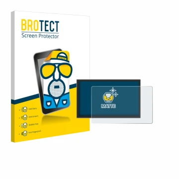 Parte frontale di una confezione del prodotto con il logo del marchio BROTECT. Accanto è raffigurato il dispositivo Leapmotor 