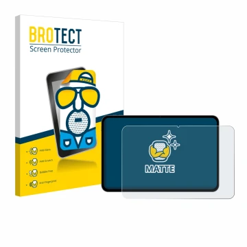 Parte frontale di una confezione del prodotto con il logo del marchio BROTECT. Accanto è raffigurato il dispositivo Teclast T6