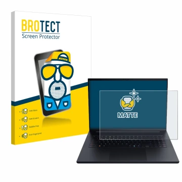 Parte frontale di una confezione del prodotto con il logo del marchio BROTECT. Accanto è raffigurato il dispositivo Razer Blad