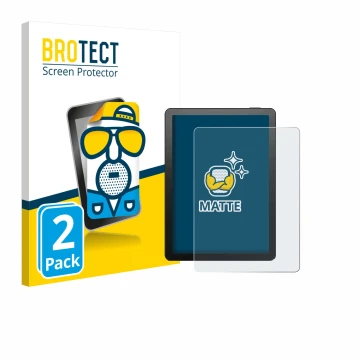 Parte frontale di una confezione del prodotto con il logo del marchio BROTECT. Accanto è raffigurato il dispositivo Bigme B6 C