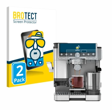 Parte frontale di una confezione del prodotto con il logo del marchio BROTECT. Accanto è raffigurato il dispositivo Ninja Luxe
