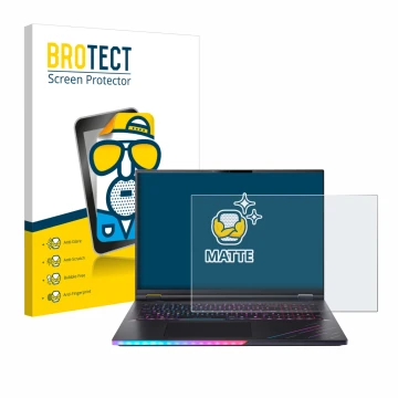 Parte frontale di una confezione del prodotto con il logo del marchio BROTECT. Accanto è raffigurato il dispositivo Acer Preda