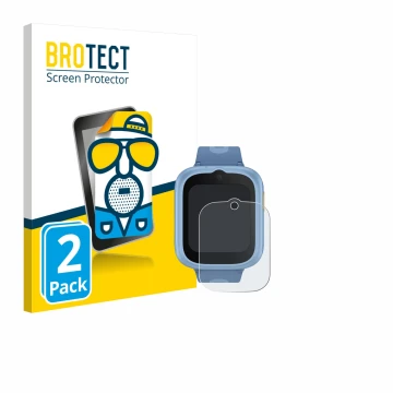 Parte frontale di una confezione del prodotto con il logo del marchio BROTECT. Accanto è raffigurato il dispositivo TCL Moveti