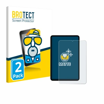 Parte frontale di una confezione del prodotto con il logo del marchio BROTECT. Accanto è raffigurato il dispositivo Xiaomi Pad