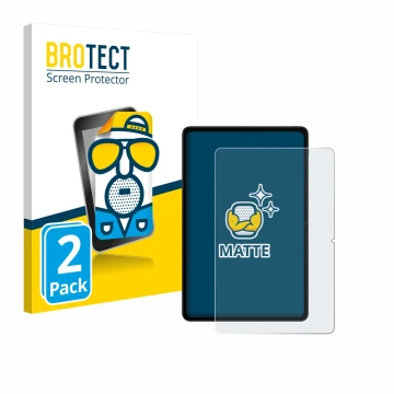 Parte frontale di una confezione del prodotto con il logo del marchio BROTECT. Accanto è raffigurato il dispositivo Xiaomi Red