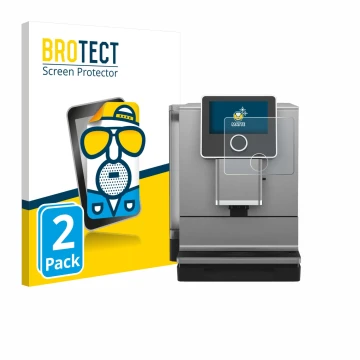 Parte frontale di una confezione del prodotto con il logo del marchio BROTECT. Accanto è raffigurato il dispositivo Nivona NIC
