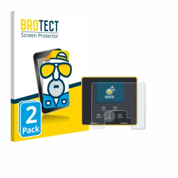 Parte frontale di una confezione del prodotto con il logo del marchio BROTECT. Accanto è raffigurato il dispositivo Junsi iCha