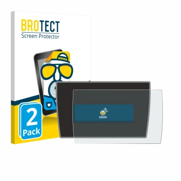 Parte frontale di una confezione del prodotto con il logo del marchio BROTECT. Accanto è raffigurato il dispositivo BMW i3 201