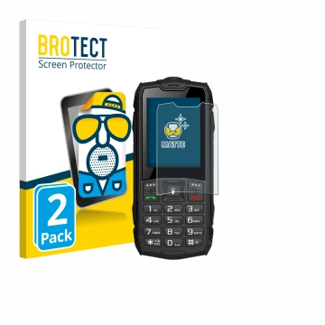 Parte frontale di una confezione del prodotto con il logo del marchio BROTECT. Accanto è raffigurato il dispositivo Hammer Roc