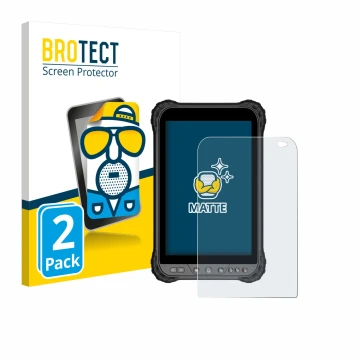 Parte frontale di una confezione del prodotto con il logo del marchio BROTECT. Accanto è raffigurato il dispositivo Zoomsmart 