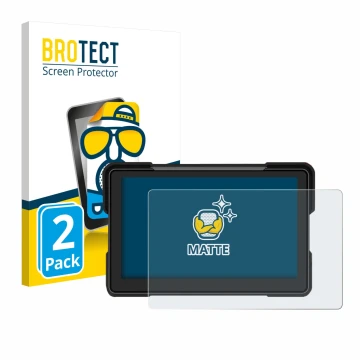 Parte frontale di una confezione del prodotto con il logo del marchio BROTECT. Accanto è raffigurato il dispositivo Airpuxem M