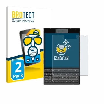 Parte frontale di una confezione del prodotto con il logo del marchio BROTECT. Accanto è raffigurato il dispositivo Unihertz T