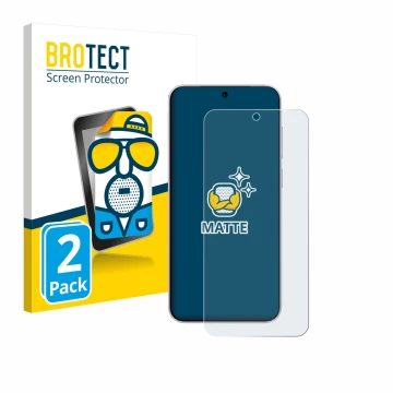 Parte frontale di una confezione del prodotto con il logo del marchio BROTECT. Accanto è raffigurato il dispositivo Vivo X300 
