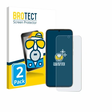 Parte frontale di una confezione del prodotto con il logo del marchio BROTECT. Accanto è raffigurato il dispositivo Honor Magi