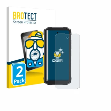 Parte frontale di una confezione del prodotto con il logo del marchio BROTECT. Accanto è raffigurato il dispositivo Cubot King