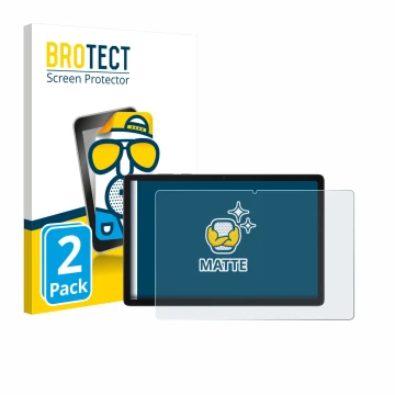 Parte frontale di una confezione del prodotto con il logo del marchio BROTECT. Accanto è raffigurato il dispositivo Samsung Ga