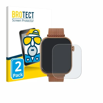 Parte frontale di una confezione del prodotto con il logo del marchio BROTECT. Accanto è raffigurato il dispositivo Techmade M