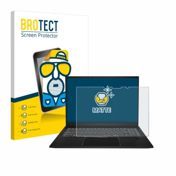 Parte frontale di una confezione del prodotto con il logo del marchio BROTECT. Accanto è raffigurato il dispositivo MSI Summit