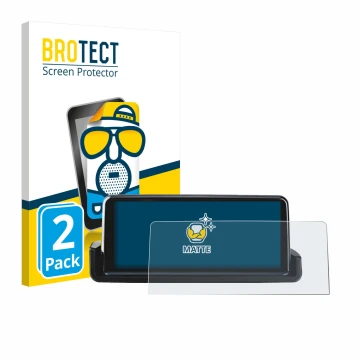 Parte frontale di una confezione del prodotto con il logo del marchio BROTECT. Accanto è raffigurato il dispositivo Junsun Car
