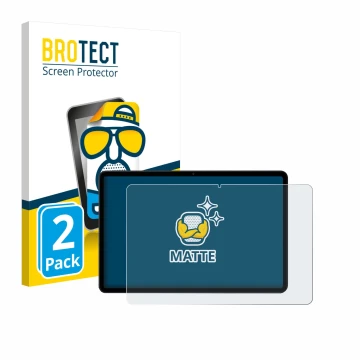 Parte frontale di una confezione del prodotto con il logo del marchio BROTECT. Accanto è raffigurato il dispositivo Xiaomi Poc