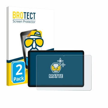 Parte frontale di una confezione del prodotto con il logo del marchio BROTECT. Accanto è raffigurato il dispositivo Xiaomi Red