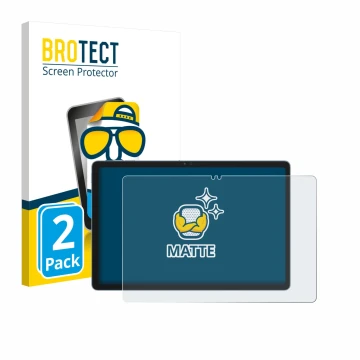 Parte frontale di una confezione del prodotto con il logo del marchio BROTECT. Accanto è raffigurato il dispositivo Blackview 