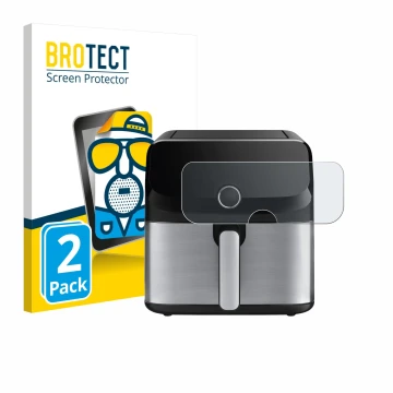 Parte frontale di una confezione del prodotto con il logo del marchio BROTECT. Accanto è raffigurato il dispositivo Tefal Easy
