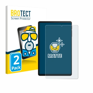 Parte frontale di una confezione del prodotto con il logo del marchio BROTECT. Accanto è raffigurato il dispositivo Xiaomi Bla