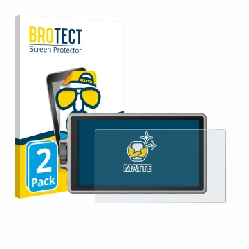 Parte frontale di una confezione del prodotto con il logo del marchio BROTECT. Accanto è raffigurato il dispositivo DJI Ronin 