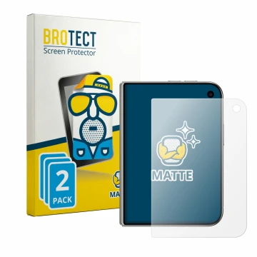 Parte frontale di una confezione del prodotto con il logo del marchio BROTECT. Accanto è raffigurato il dispositivo Apple iPho