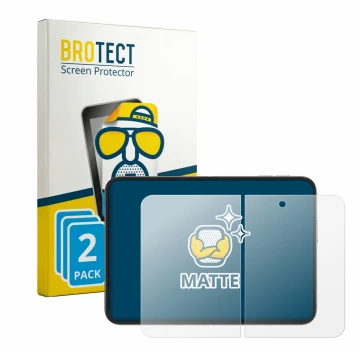 Parte frontale di una confezione del prodotto con il logo del marchio BROTECT. Accanto è raffigurato il dispositivo Apple iPho