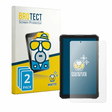 Parte frontale di una confezione del prodotto con il logo del marchio BROTECT. Accanto è raffigurato il dispositivo Hotwav R11